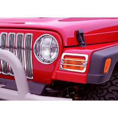 Rugged Ridge Front Side Marker and Park Euro Guards - 11142.03
